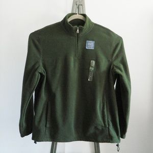 Croft & Barrow Hunter Fleece Pullover Jacket